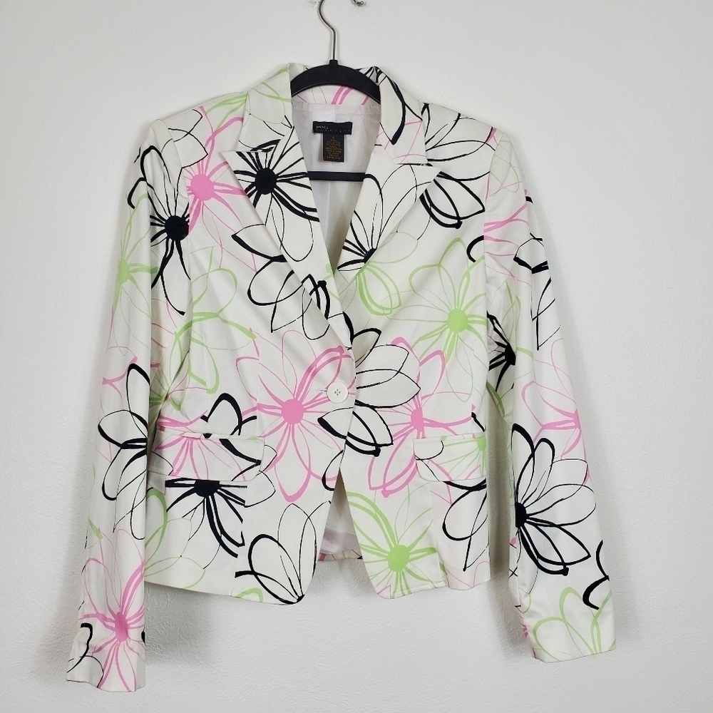 Grace Elements Retro Floral Jacket - image 1